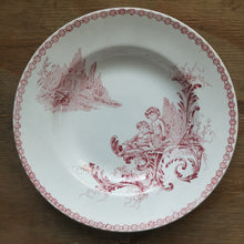 Load image into Gallery viewer, St.Amand サンタマン  | TRIANON  ヴィンテージ深皿 RED -A