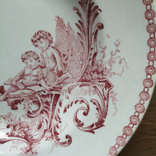 Load image into Gallery viewer, St.Amand サンタマン  | TRIANON  ヴィンテージ深皿 RED -A