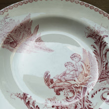 Load image into Gallery viewer, St.Amand サンタマン  | TRIANON  ヴィンテージ深皿 RED -A