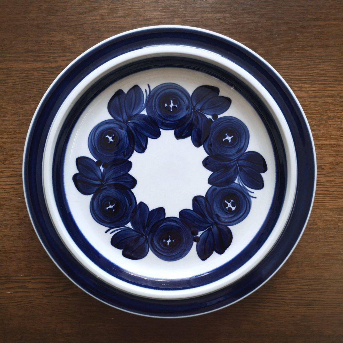 ARABIA Anemone 33cm | アラビア アネモネ 大皿 – Stellina/Giapponissimo