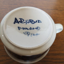 Load image into Gallery viewer, ARABIA Anemone cup&saucer | アラビア アネモネ カップ&ソーサーD| ARABIA的复古板 - Stellina
