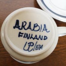 Load image into Gallery viewer, ARABIA Anemone cup&saucer | アラビア アネモネ カップ&ソーサーE| ARABIA的复古板 - Stellina