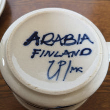 Load image into Gallery viewer, ARABIA Anemone cup&saucer | アラビア アネモネ カップ&ソーサーF| ARABIA的复古板 - Stellina