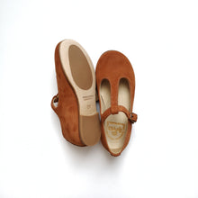 Load image into Gallery viewer, [30%OFF] T-strap Ballerina -morbidone CARAMEL CAFE (in-stock) - Stellina