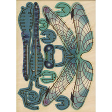 画像をギャラリービューアに読み込む, 3D DECORATION GREETING CARD/envelope-Dragonflies - Stellina