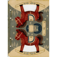 画像をギャラリービューアに読み込む, 3D DECORATION GREETING CARD/envelope-Rocking horse - Stellina