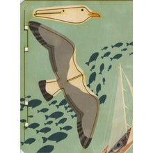 画像をギャラリービューアに読み込む, 3D DECORATION GREETING CARD/envelope-Seagull - Stellina