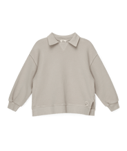 Load image into Gallery viewer, [40%OFF] Organic plush sweatshirt-Light grey - Stellina