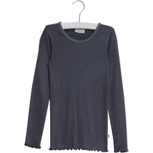 Load image into Gallery viewer, [60%OFF] Organic cotton rib T-shirt Lace LS - Stellina