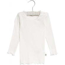 Load image into Gallery viewer, [60%OFF] Organic cotton rib T-shirt Lace LS - Stellina