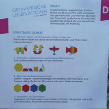 드 이미지 갤러리로 뷰어,GEOMETRIC PATTERN WOODEN BLOCKS (40 PIECES) - Stellina