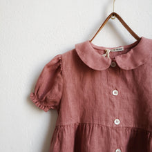Load image into Gallery viewer, Long linen dress-DUSTY ROSE - Stellina