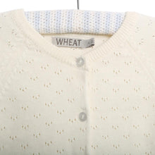 Load image into Gallery viewer, Organic cotton knit cardigan Maja-White - Stellina