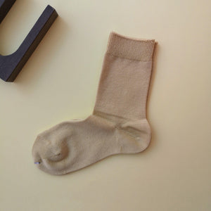 Plain short socks-BANANA (611) - Stellina