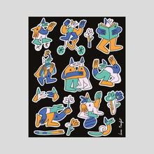 드 이미지 갤러리로 뷰어,Reflective sticker | Lucas Beaufort - Stellina