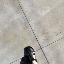 드 이미지 갤러리로 뷰어,Sandals -laredo nero rubber sole(in-stock) - Stellina