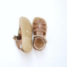 드 이미지 갤러리로 뷰어,Sandals -Trapper sabbia rubber sole/velcro (in-stock) - Stellina