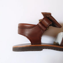 드 이미지 갤러리로 뷰어,Sandals with ribbons -Ascot rubber sole/velcro (in-stock) - Stellina