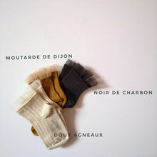 드 이미지 갤러리로 뷰어,Short socks with tulle - Stellina
