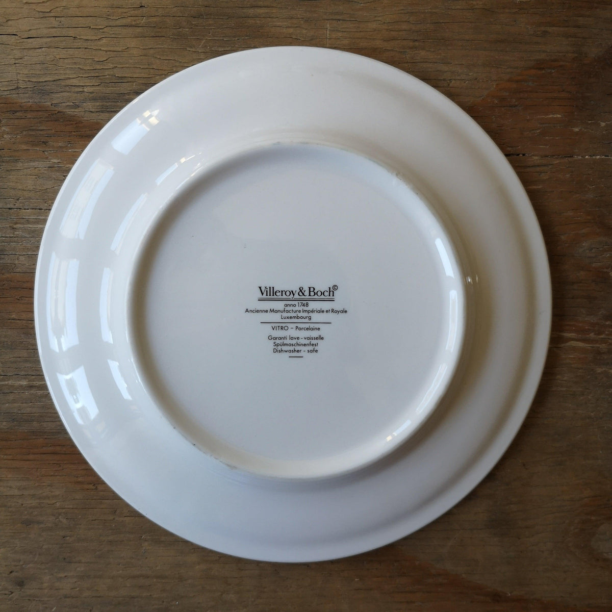 【未使用】Villeroy & Boch / Plate×5 Villeroy & boch | Vintage plate ヴィンテージプレート – Stellina