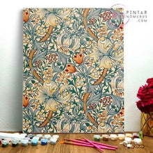 드 이미지 갤러리로 뷰어,William Morris "Golden Lily" - 40x50cm - Stellina