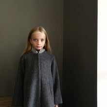 드 이미지 갤러리로 뷰어,[30%OFF] 23AW Bianca coat- BLUE GREY - Stellina 