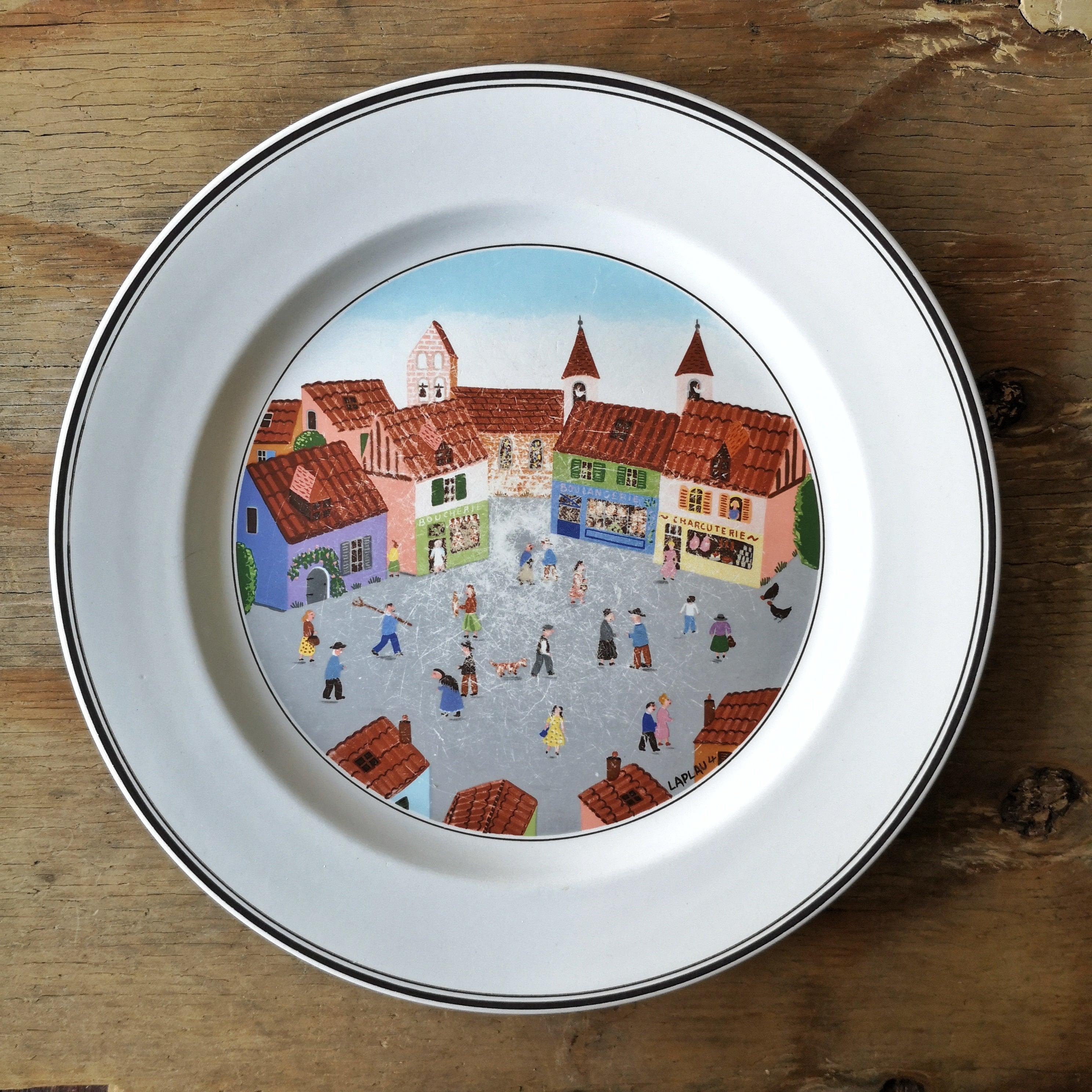 【未使用】Villeroy & Boch / Plate×5 30%OFF]Villeroy & boch | Vintage plate ヴィンテージプレート