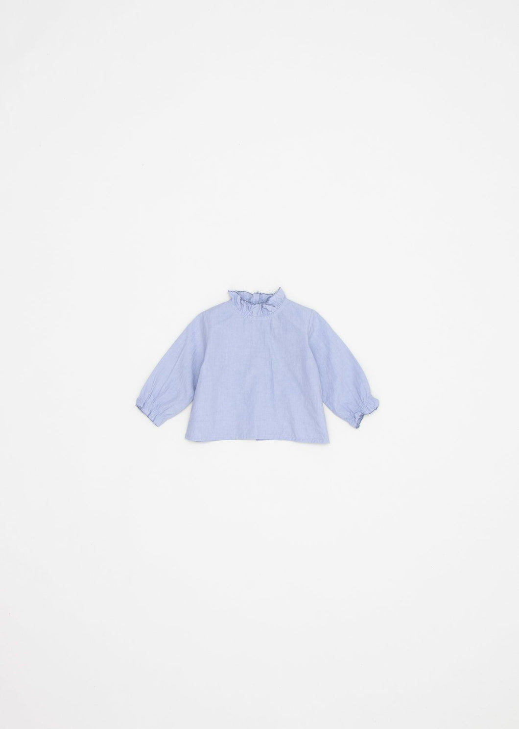 [40%OFF] AMICA BABY BLOUSE-SLATE BLUE - Stellina