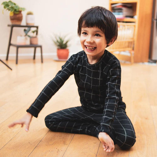 [40%OFF] Children's Pyjamas Carbon Checkered - Stellina
