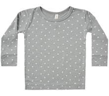 Load image into Gallery viewer, [50%OFF] BAMBOO LS T-SHIRT CRISS CROSS DUSTY BLUE - Stellina