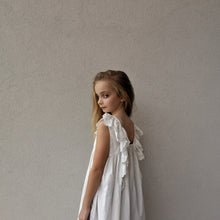 Load image into Gallery viewer, The Embroidered Wren dress (Vintage White)