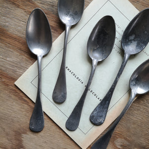 Vintage pewter spoons ピュータースプーン