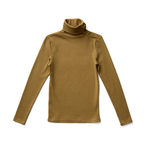 SNAP TURTLENECK-BRUSH