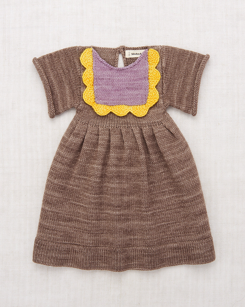 40%OFF] Scallop Bib Dress - Brut – Stellina/Giapponissimo