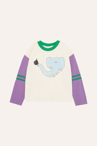 [40%OFF] Elephant Long Sleeves Kids Tshirt