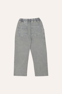 [40%OFF] Grey Washed Kids Trousers