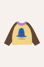 Load image into Gallery viewer, Blue Hat Long Sleeves Kids Tshirt