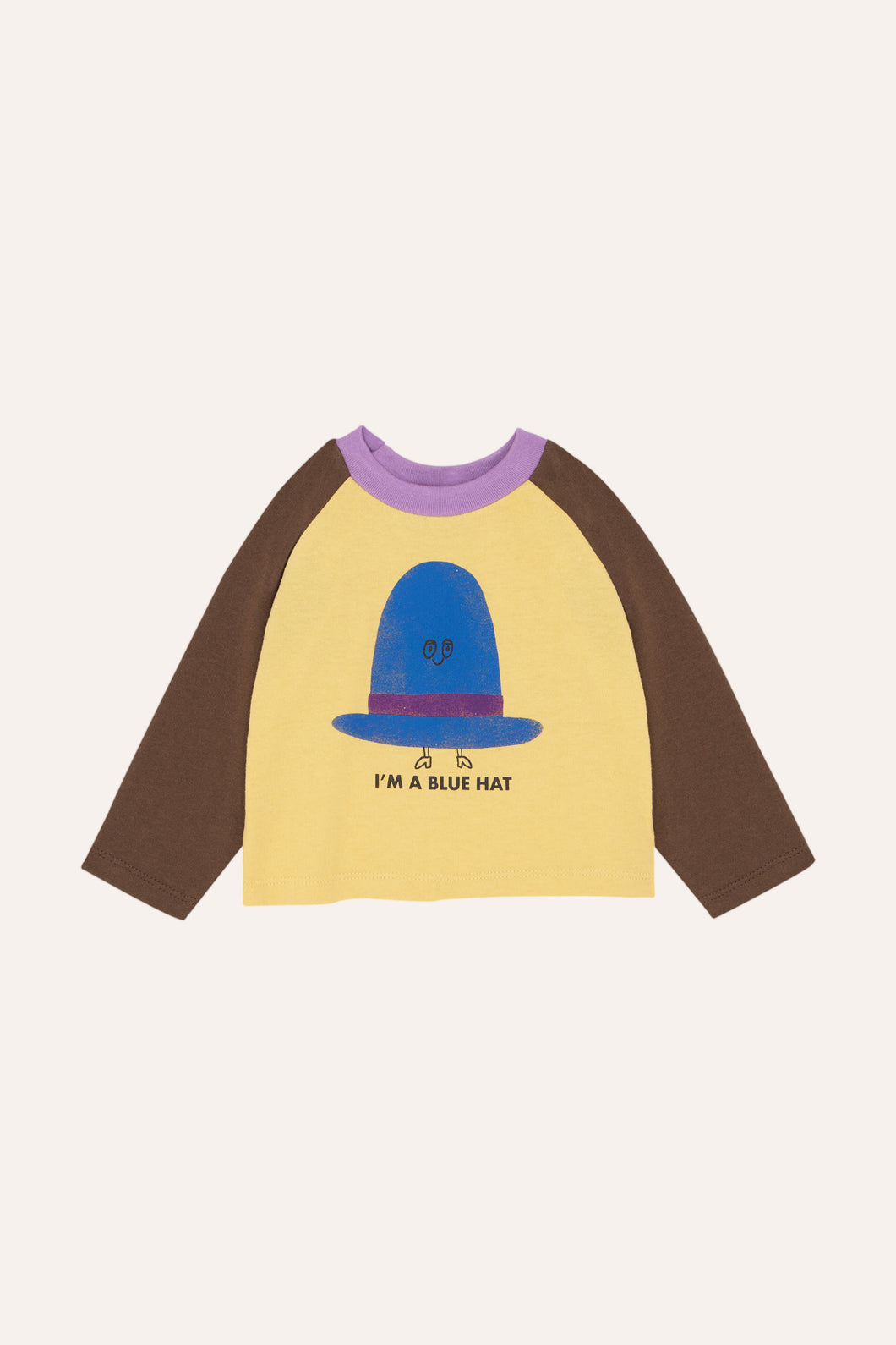 [40%OFF] Blue Hat Long Sleeves Kids Tshirt