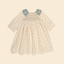 Load image into Gallery viewer, WILLOW SMOCK SHIFT DRESS	MEADOW CALICO CASHEW