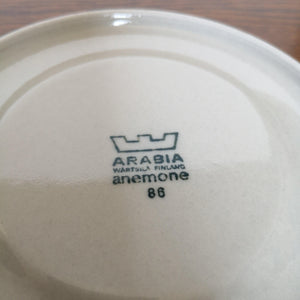 ARABIA Anemone cup&saucer | アラビア アネモネ カップ＆ソーサーB| ARABIA的复古板 - Stellina