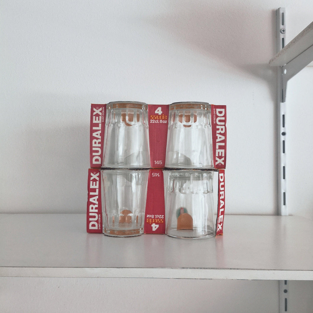 Duralex |Vintage deadstock glasses set | Duralex 的复古板 - Stellina
