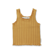 Load image into Gallery viewer, RIB SINGLET TOP HONEY