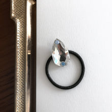 Load image into Gallery viewer, Swarovski hair tie- Drop - Crystal 3230- pastel blue stones - Stellina