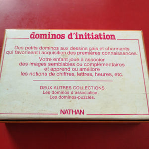 Vintage card domino | ヴィンテージドミノ　フランス製 - Stellina