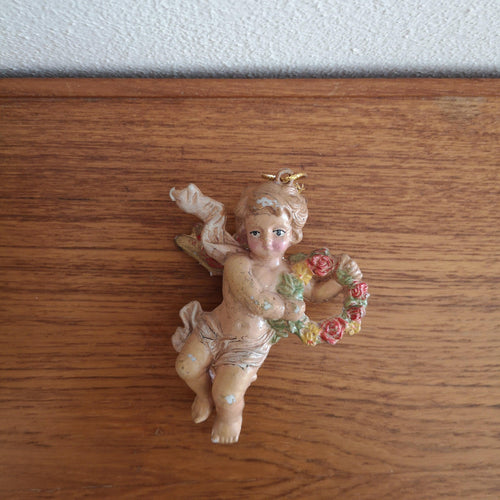 Vintage christmas ornament angel A - Stellina