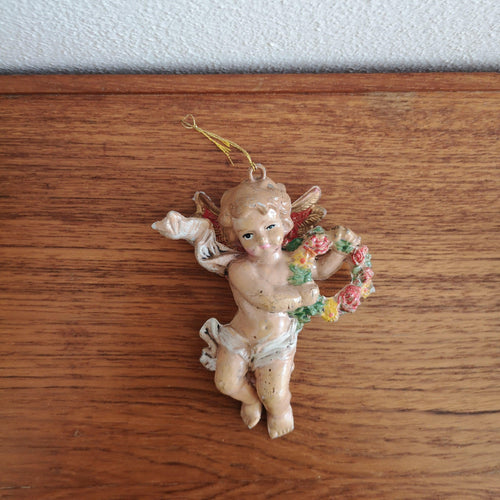 Vintage christmas ornament angel C - Stellina