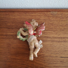 Load image into Gallery viewer, Vintage christmas ornament angel F - Stellina