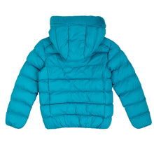 画像をギャラリービューアに読み込む, [60%OFF] Hooded down jacket - turquoise