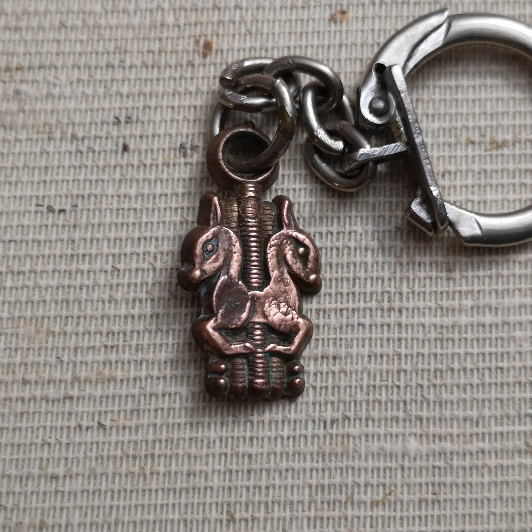 Vintage keyholder フランスヴィンテージキーホルダー |复古的法国钥匙架