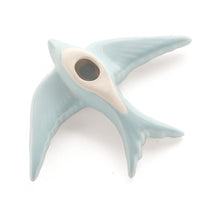 Load image into Gallery viewer, Ceramic swallow azul-S